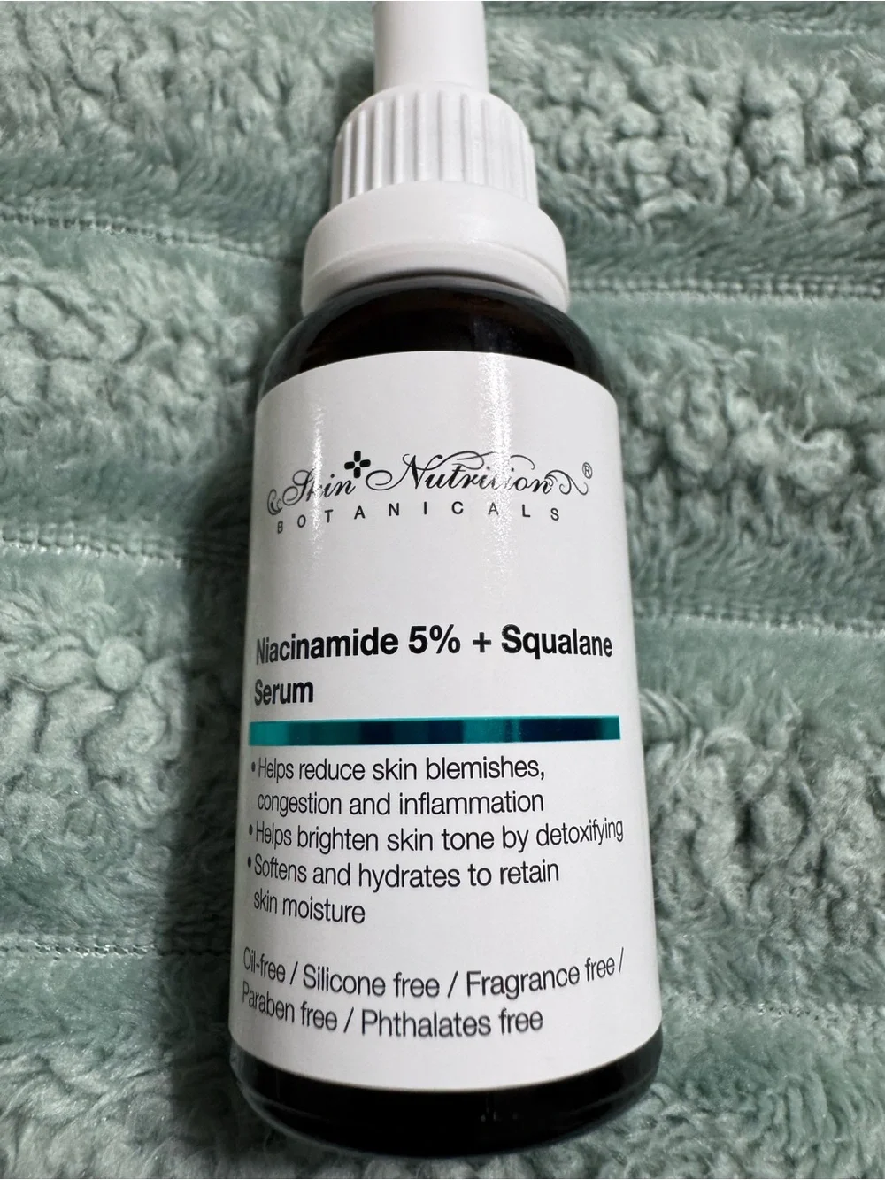 New Sealed Bottle Niacinamide 5% + Squalane Serum Fragrance Free